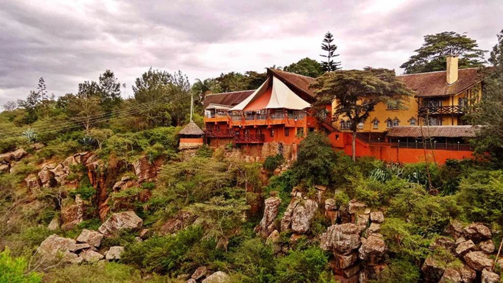Masai Lodge on Magadi road